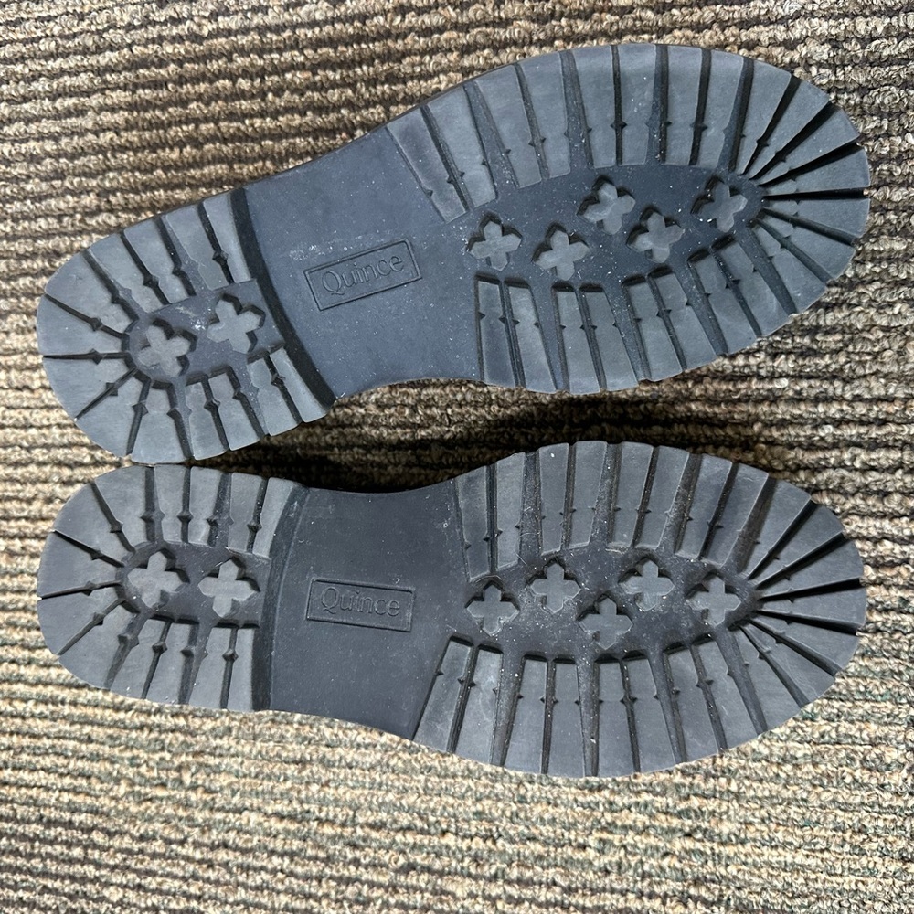 Quince Black Leather Loafers - Picture 3 of 3